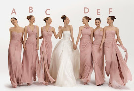 Flamingo Pink 6-Design Bridesmaid Long Dress