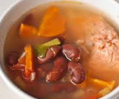 Resep masakan indonesia sup kacang merah spesial (istimewa) praktis mudah sedap, gurih, enak, nikmat lezat