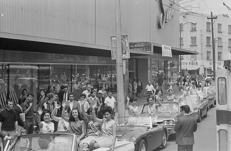 Foto retro del día. Srita México 1967 Miss Mexico Everywhere