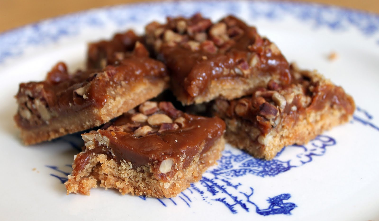 The World According to Jiggle Caramel Pecan Candy Bar Cookies
