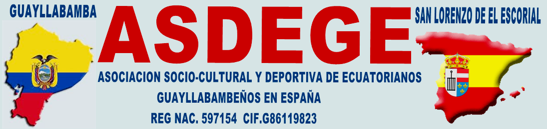 ASOCIACION SOCIOCULTURAL Y DEPORTIVA DE ECUATORIANOS GUAYLLABAMBEÑOS EN ESPAÑA