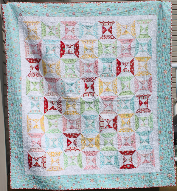 Penny Candy Christmas quilt