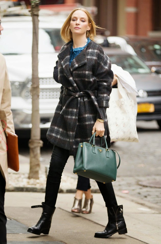 Louis Vuitton - Uma Thurman promoting a handbag