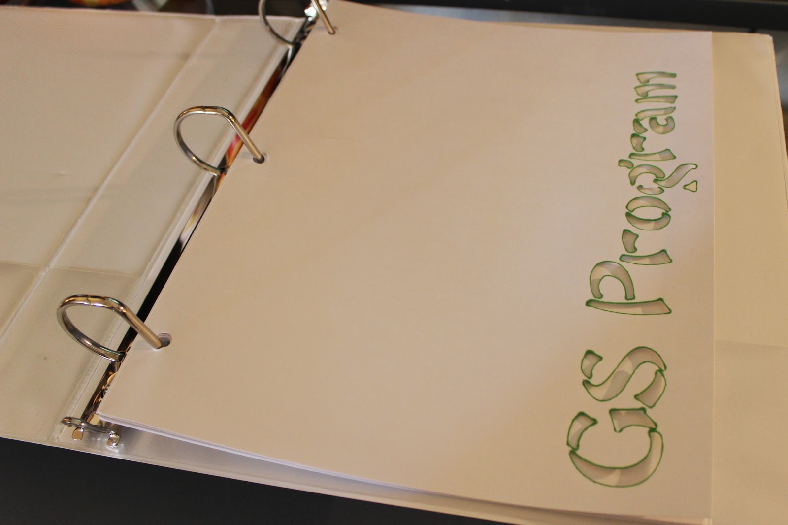 The Girl Scout Life Binder Organizing