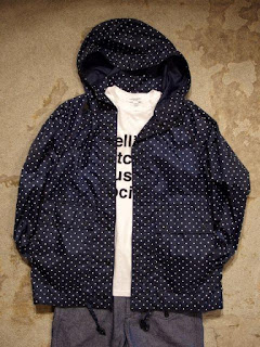 Engineered Garments "Lt Parka - Polka Dot Taffeta" Fall/Winter 2015 SUNRISE MARKET