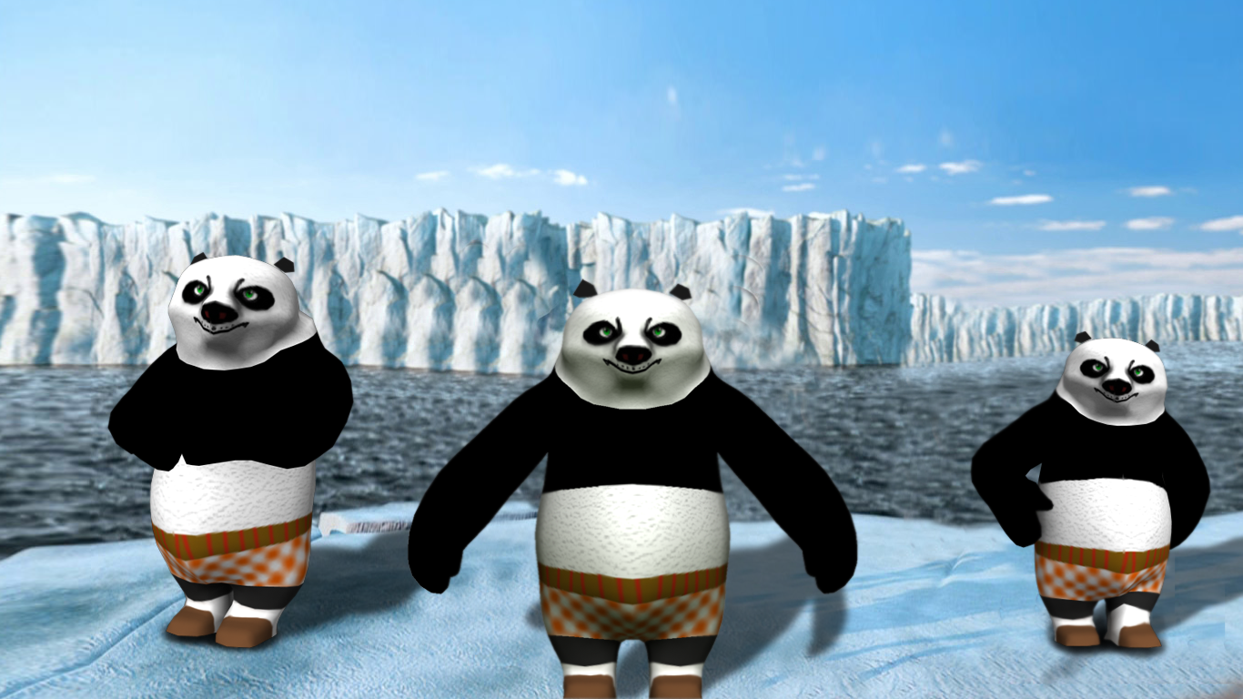 3d Game Artist 3d Low Poly Panda Model