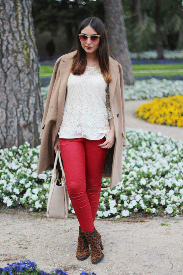 ALL THAT SHE WANTS blog de moda Red pants