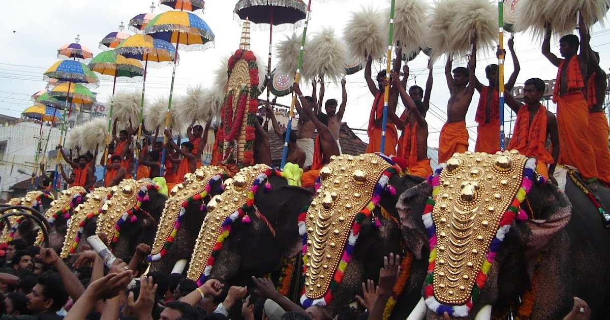 Thrissur Pooram Today KERALA NEWS