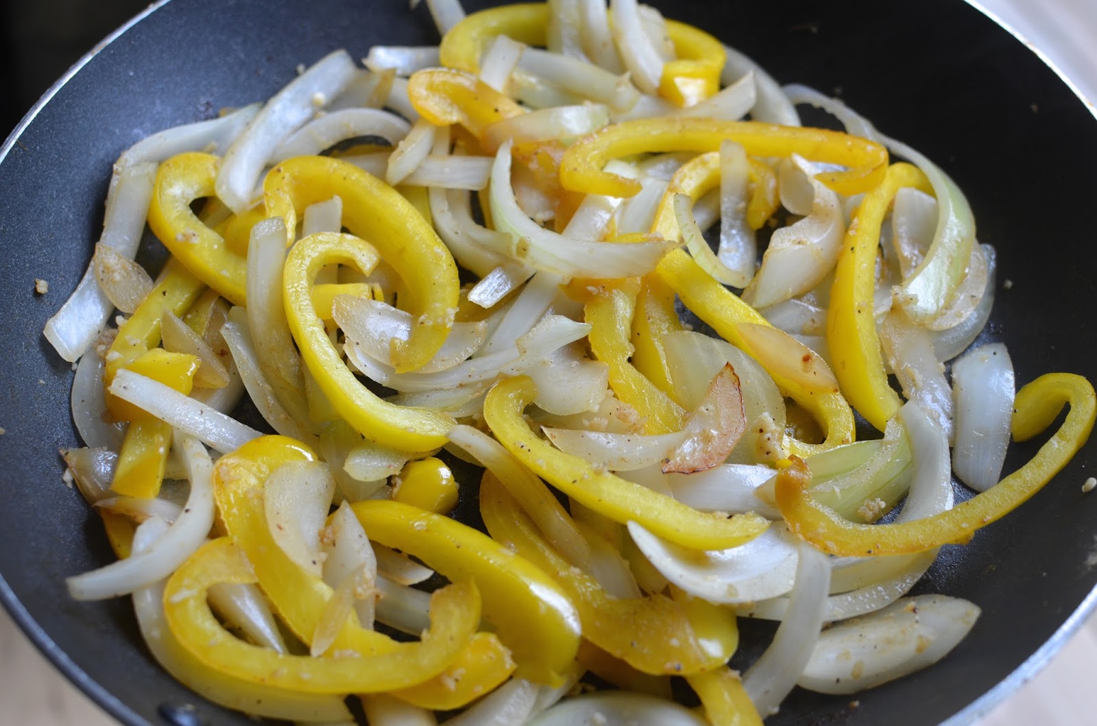 Playing with Flour Basil chicken stirfry