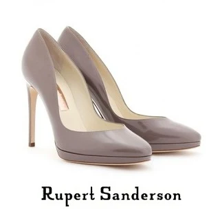 Queen Maxima - Rupert Sanderson Wanda Patent Leather Pumps