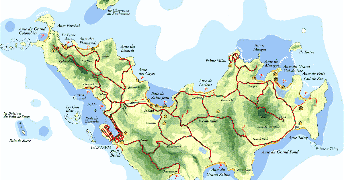 Islas del Mundo San Bartolomé