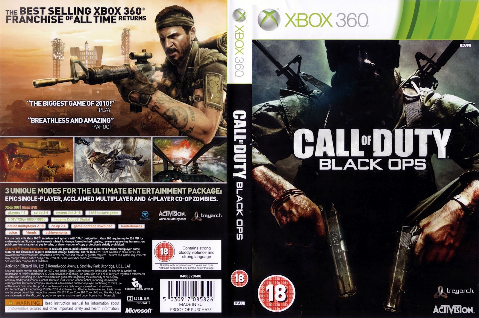 Call of Duty: Black Ops LTO Edition - Xbox 360 - amazoncom