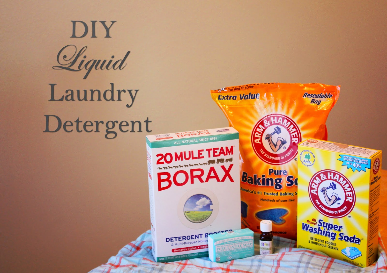 Natural Healthy Beautiful DIY Liquid Laundry Detergent