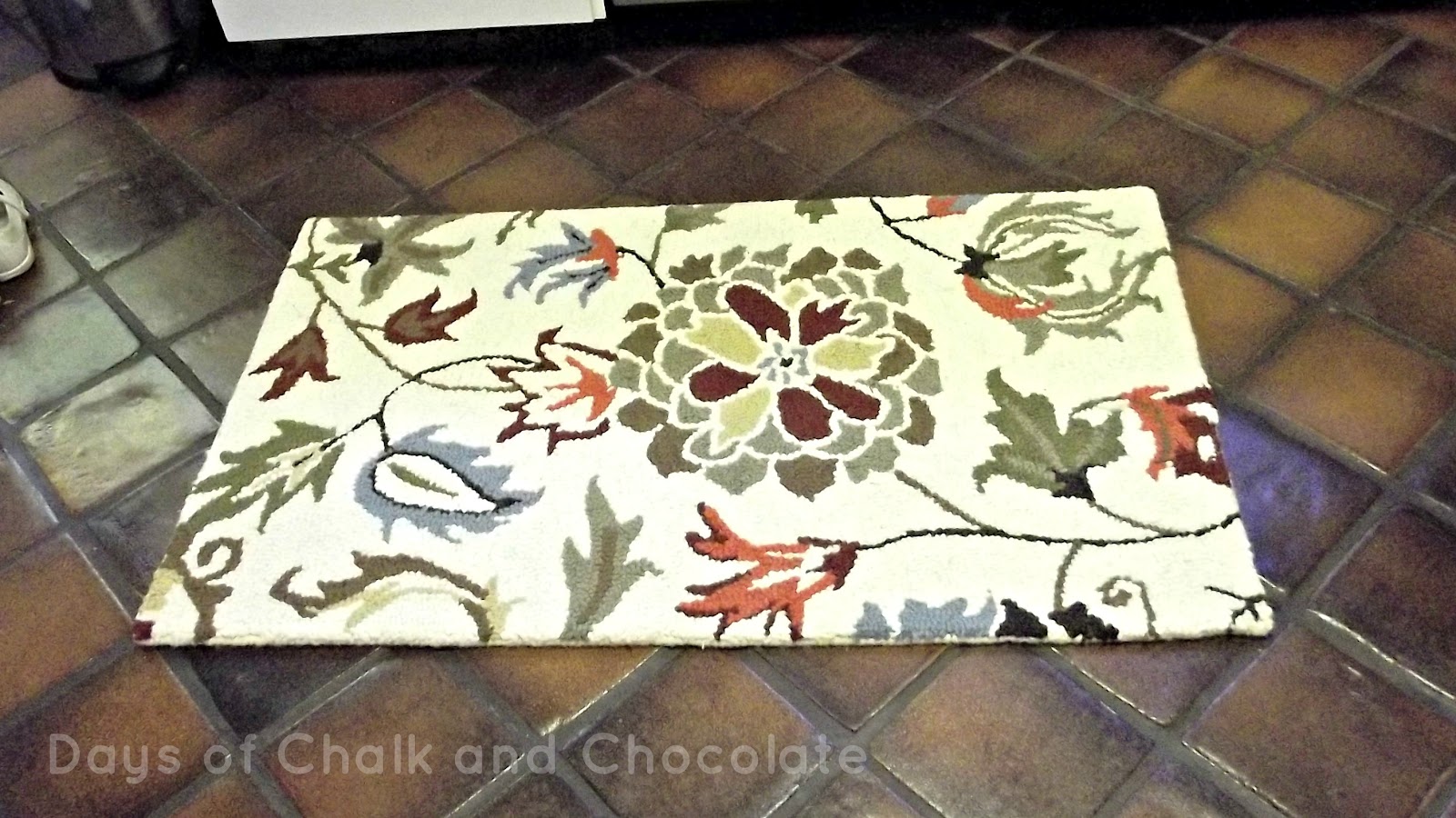 Fall Book Page Wreath, Kitchen Rug, Crockpot Kielbasa Days of Chalk