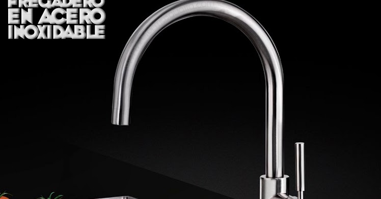 Grifos para fregadero en acero inoxidable ~ Reformas Guaita