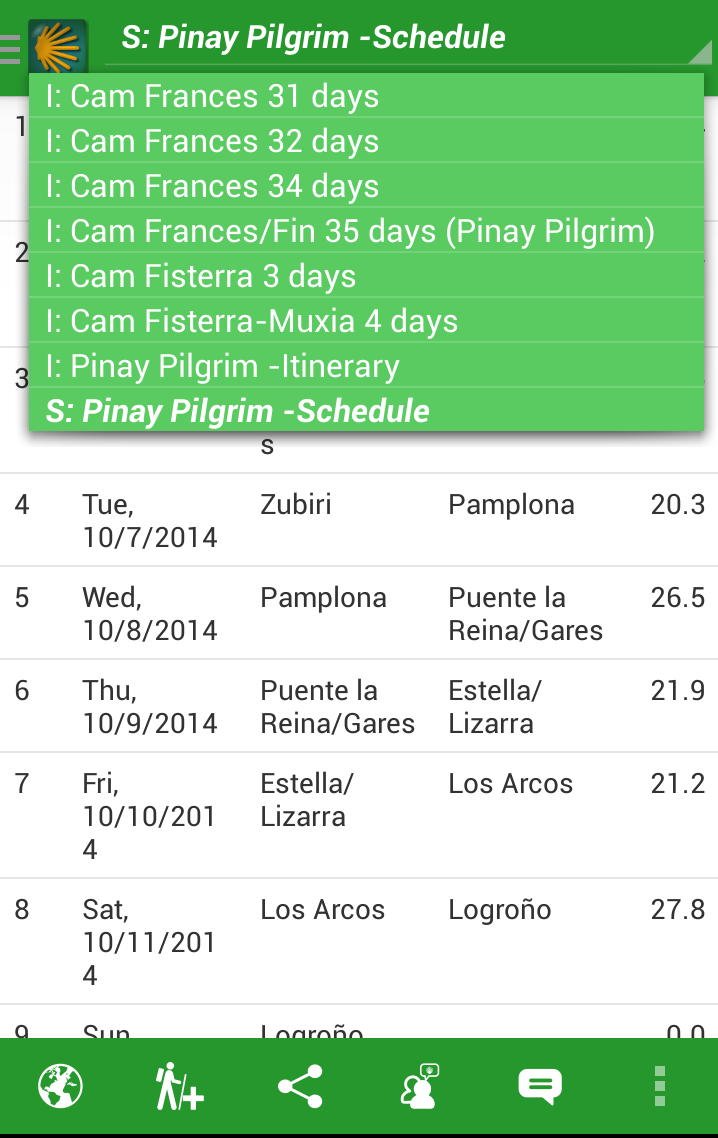 Camino Pilgrim App