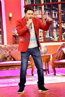 Saif Alikhan promotes 'Bullett Raja' on Comedy Nights with Kapil