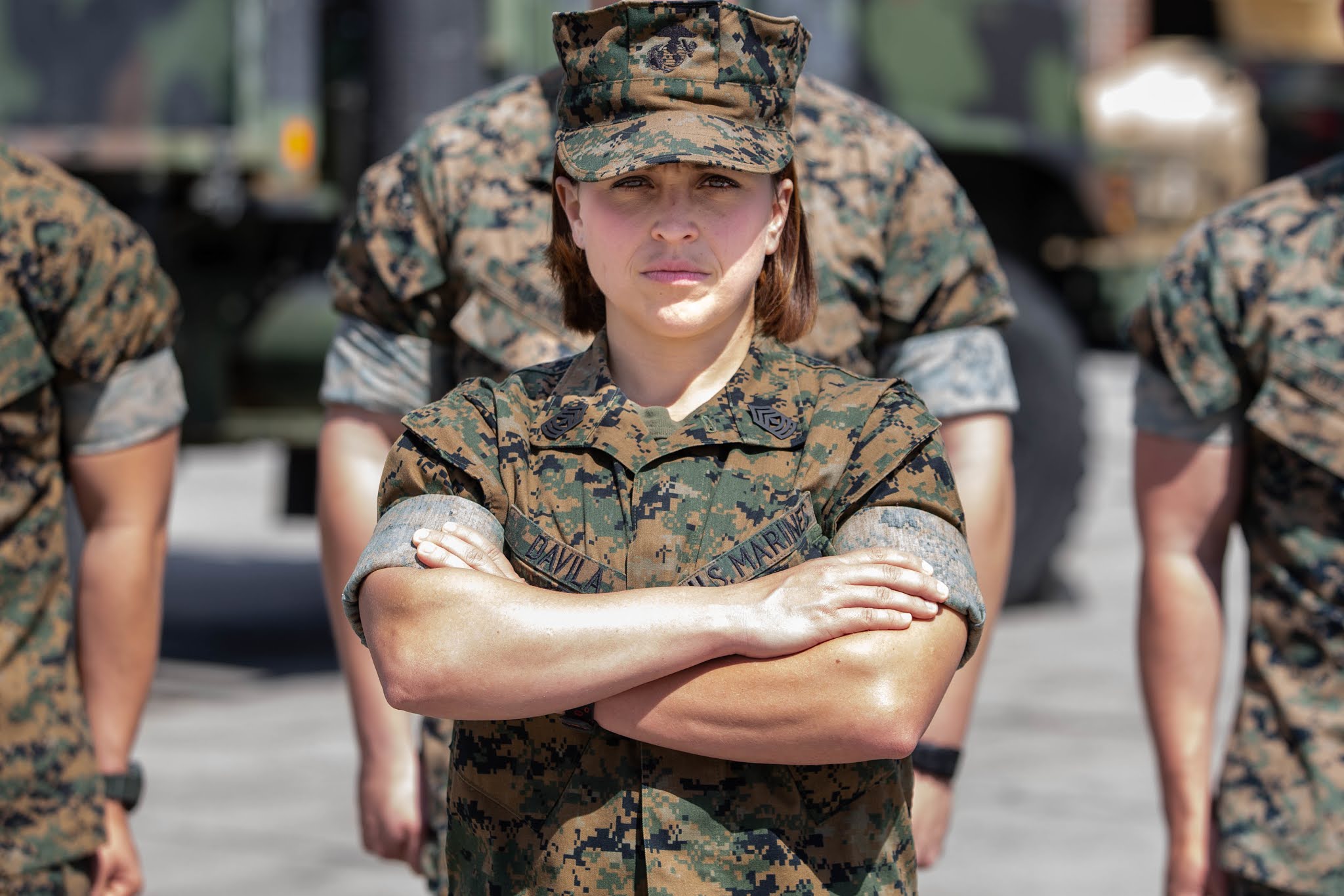Sexy marine corps costume