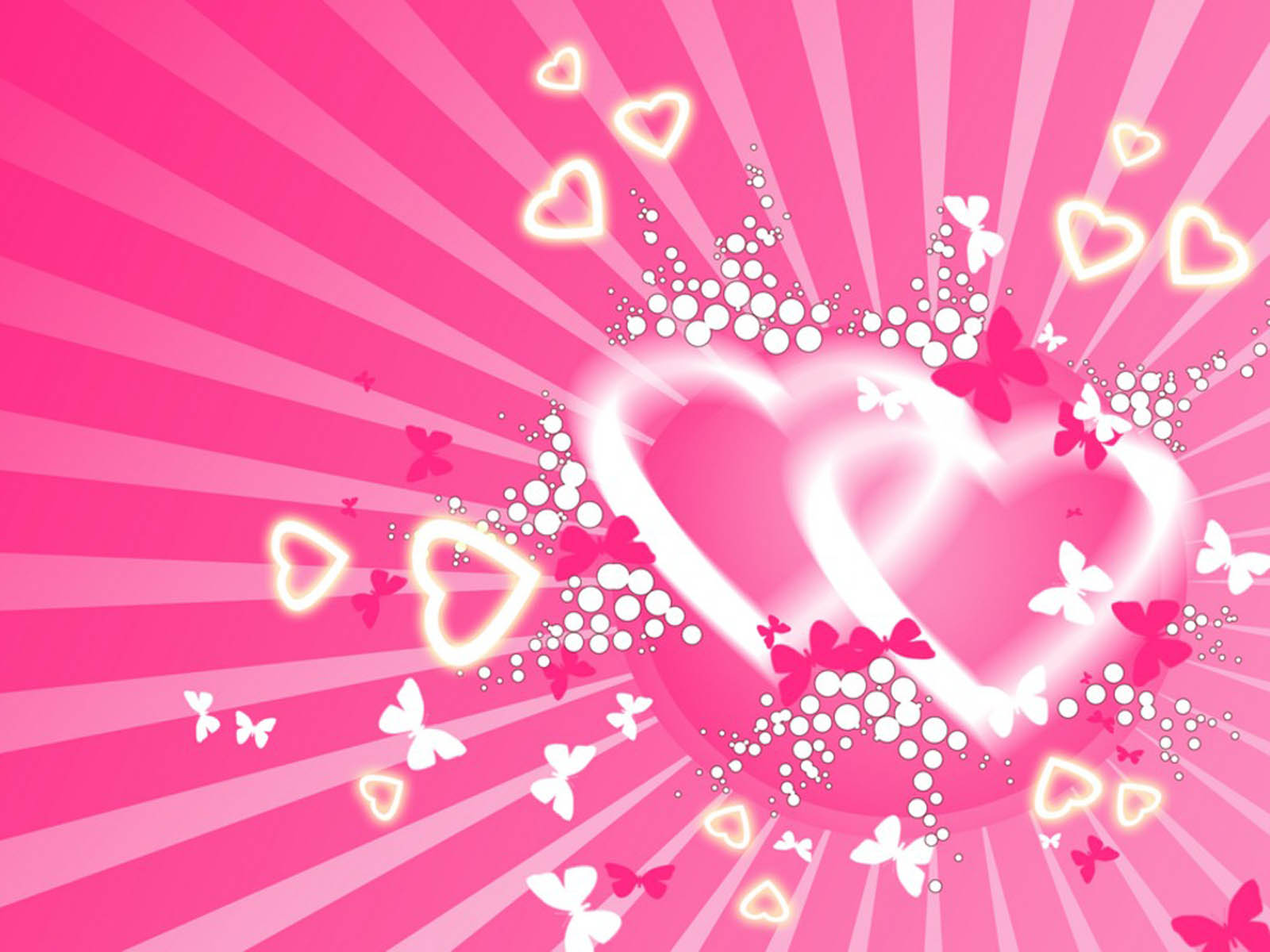 wallpapers: Butterfly Love Wallpapers