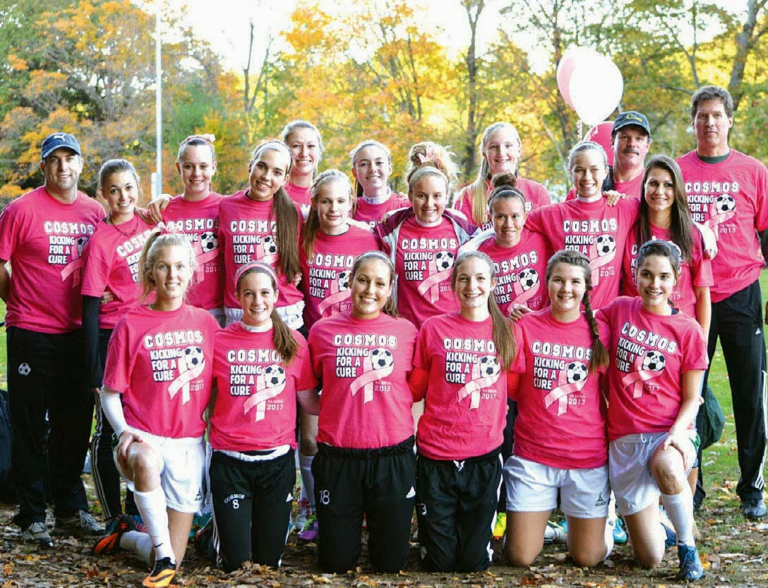 Springfield Vermont News Cosmos kicking for a cure