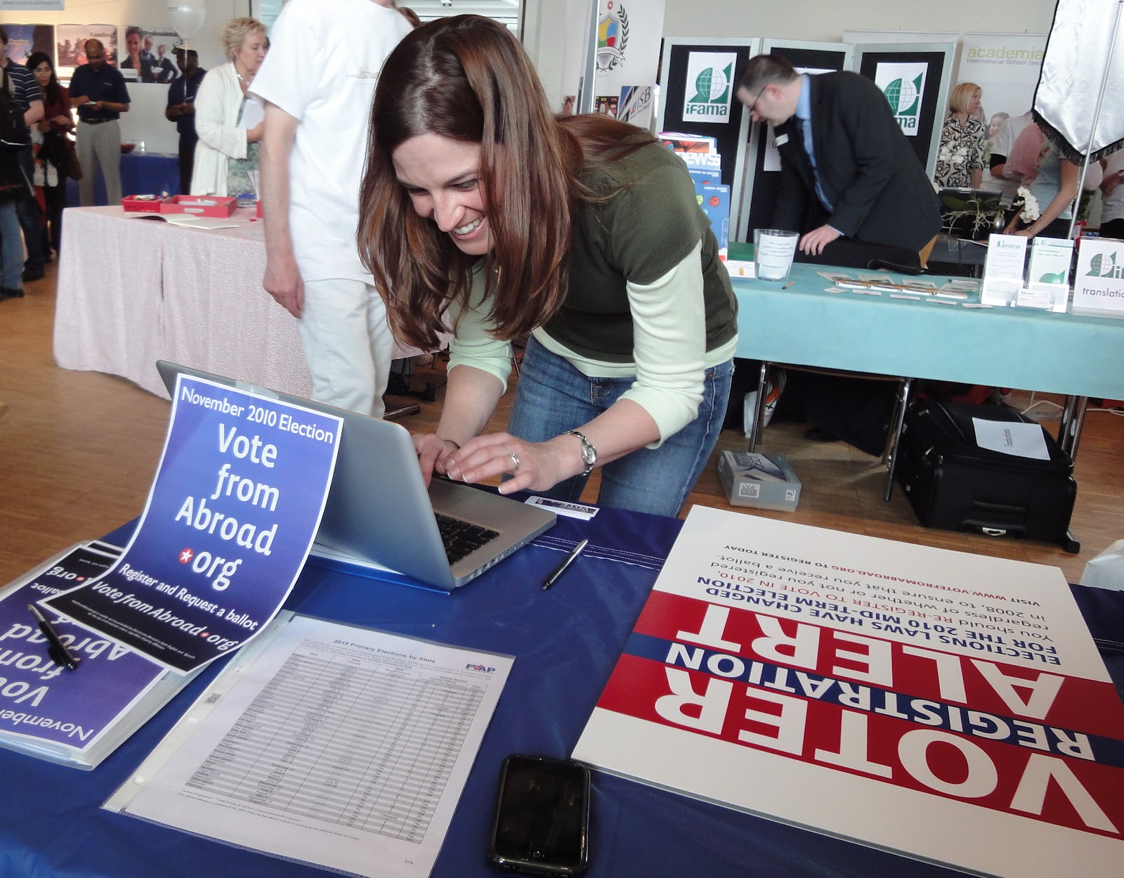 Democrats Abroad Switzerland: Expat-Expo Zurich, September 2nd