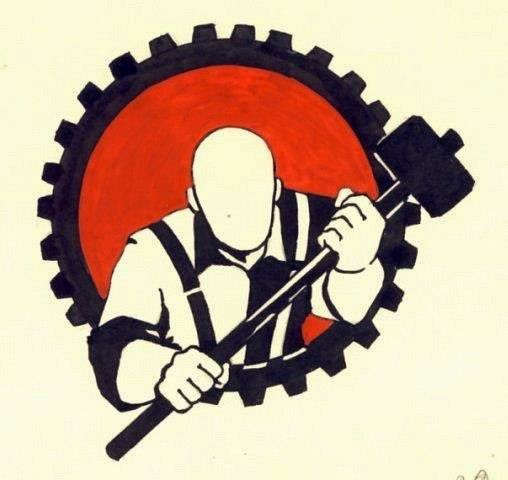 رمز پیروزی، اتحاد و همبستگی کارگران بر سرمایه داری