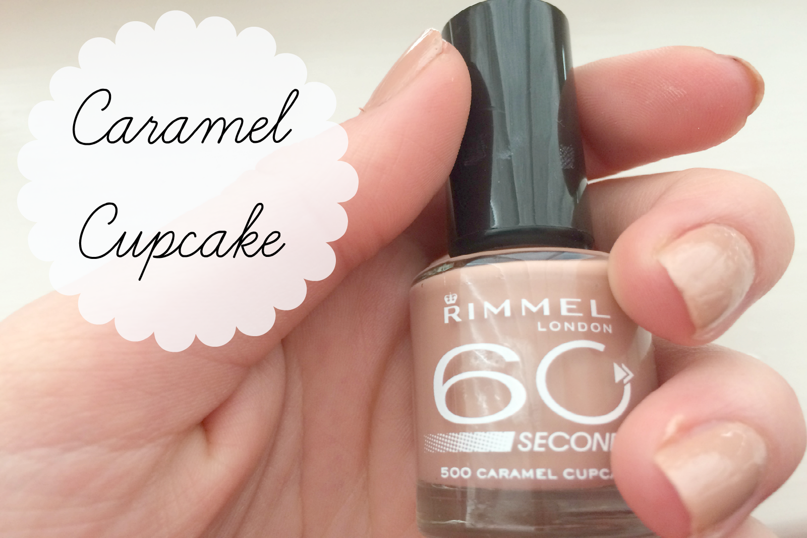 Caramel Cupcake & Rimmel Nail Polish Faves Emily Bashforth