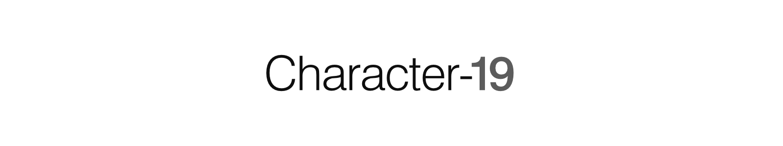 Character-19