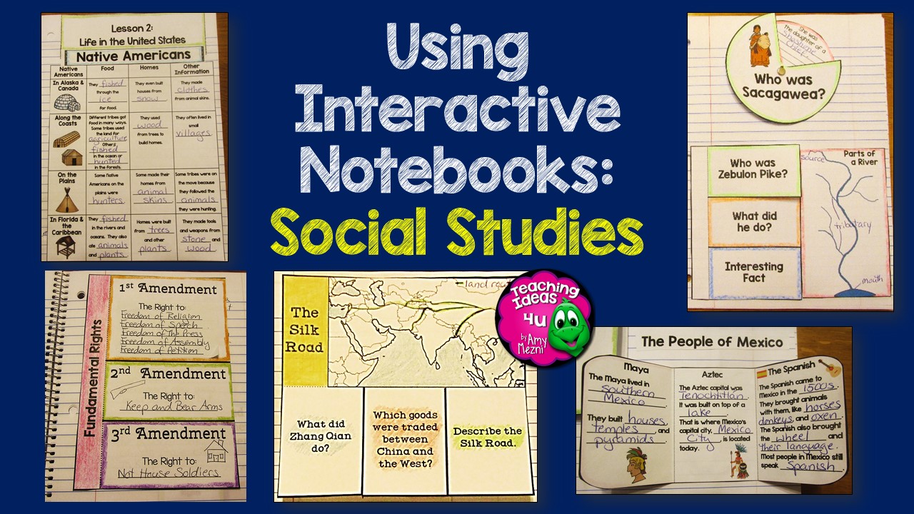 How to Use Interactive Notebooks in Social Studies TeachingIdeas4U by