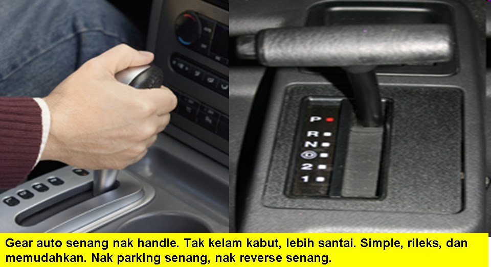 Fire Starting Automobil Kereta Gear Auto dan Gear Manual