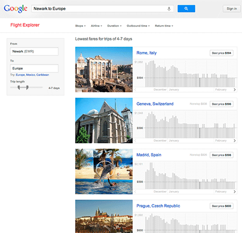 A better, faster travel planning experience: 2012 updates - ITA