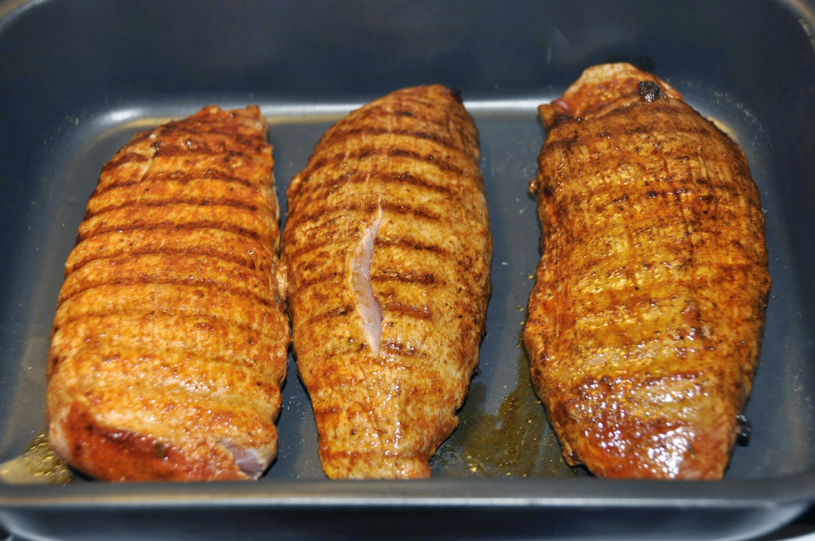 HusetMele Skinkemignon hel stegt i ovn