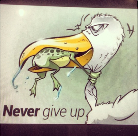 42+ Never Give Up Cartoon Picture PNG
