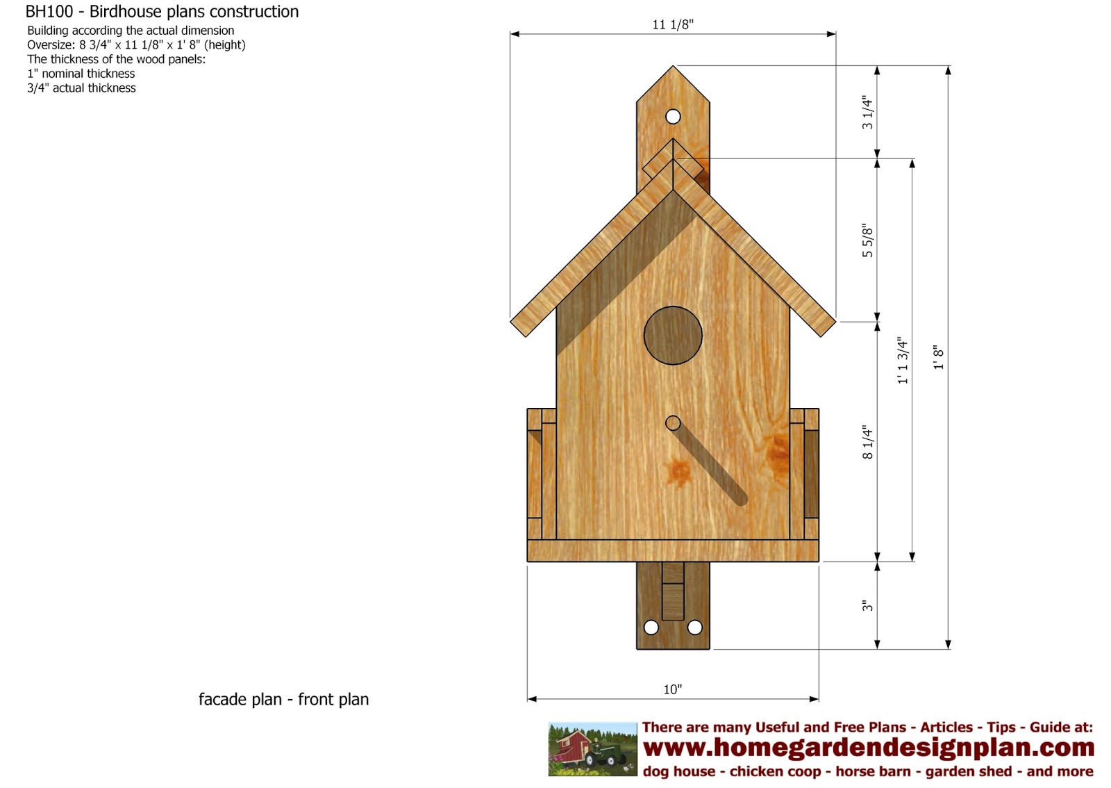 Bird House Plans