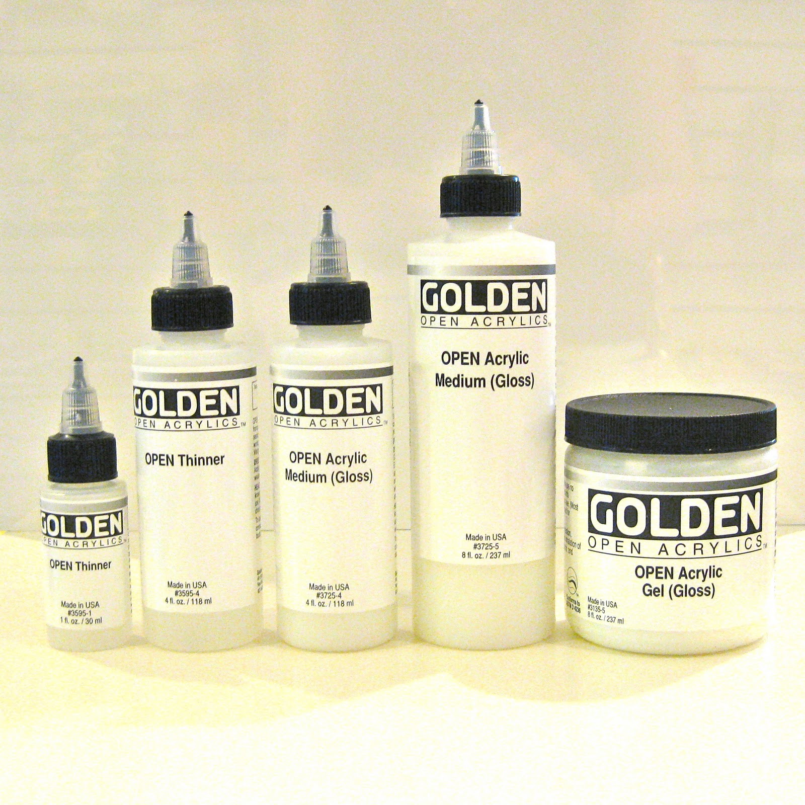 ALBRIGHT ART supply SHOP FAVORITE GOLDEN ACRYLICS and MEDIUMS