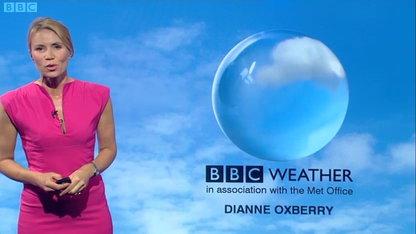 UK Regional News Caps Dianne Oxberry BBC North West Weather