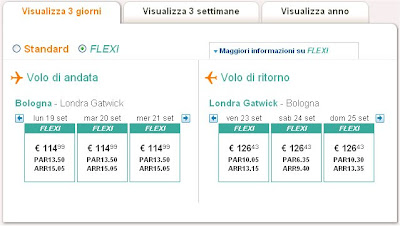 Easyjet flexi