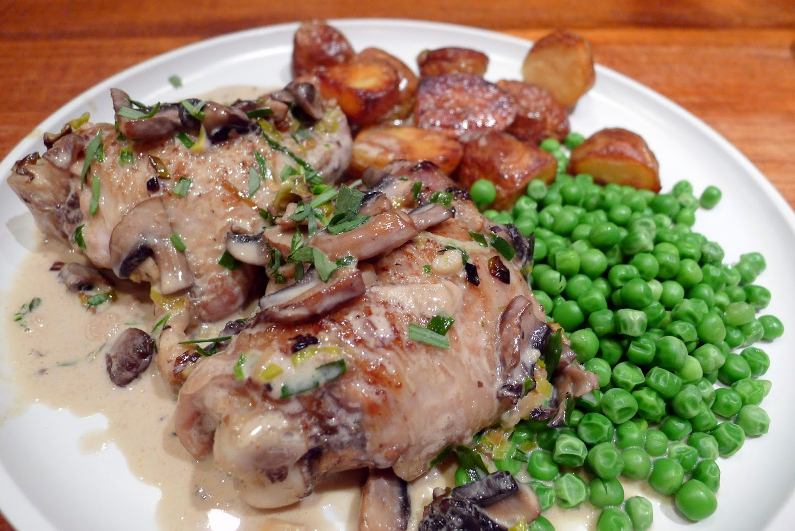 Culinary Adventures in London Tarragon Chicken