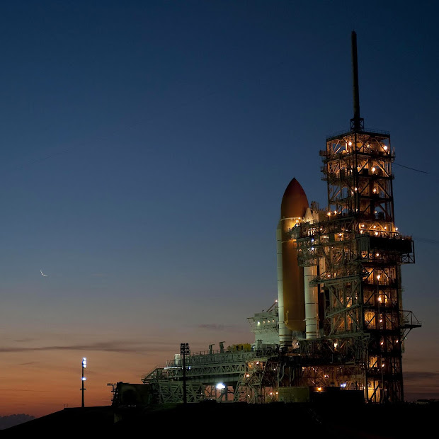 Discovery ready for launch to the ISS on the STS-133 mission