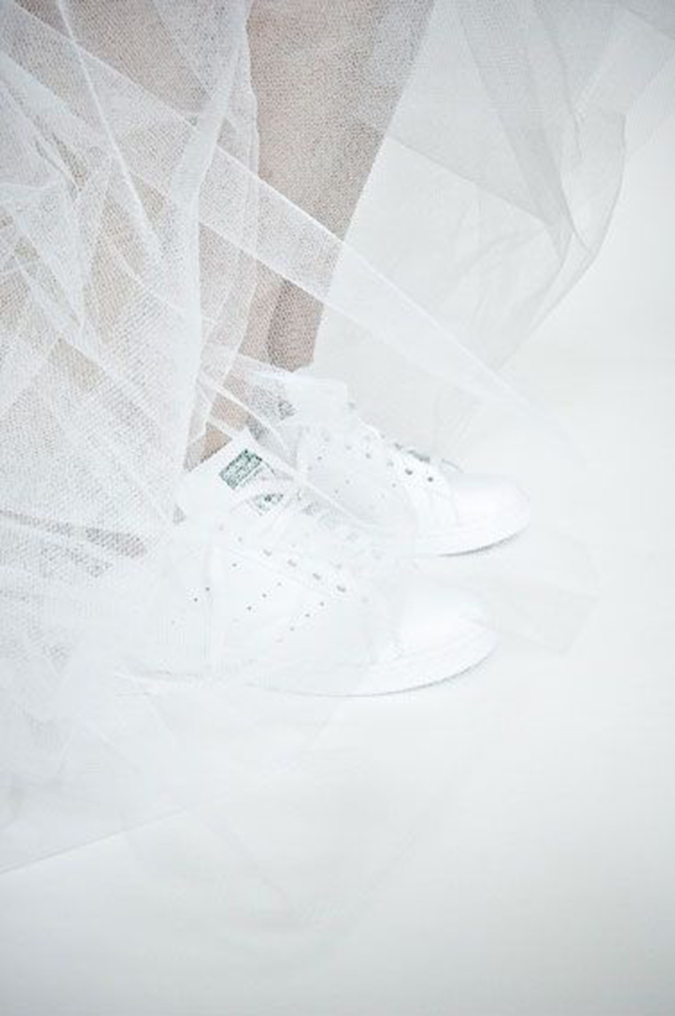 Stan Smith ballerina, covered in tulle Stan Smith ballerina, covered in tulle