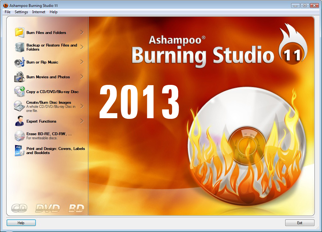 Ashampoo Burning Studio 2012 Free Download Full Version