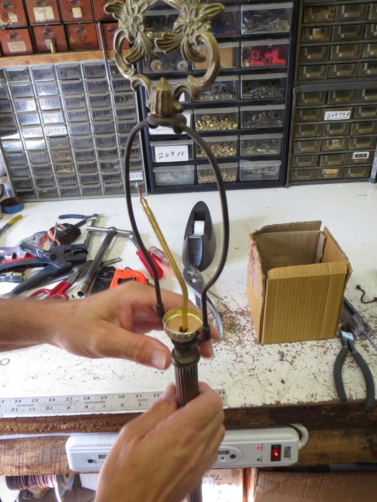 Lamp Parts and Repair Lamp Doctor Single Bulb Floor Lamp Replace