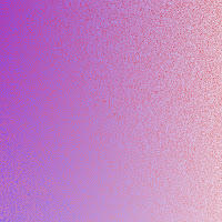Red on Blue Gradient; Mode Dissolve; Opacity 50%