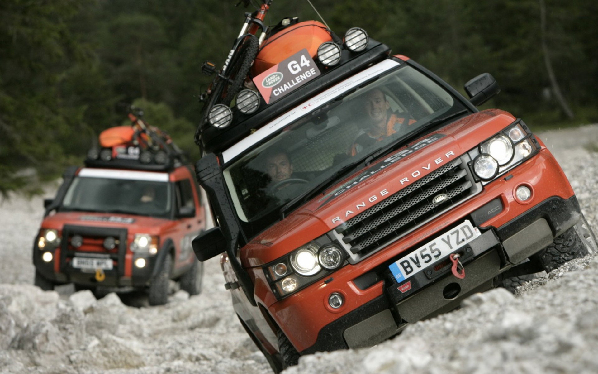 Range Rover Off Road Hd Wallpaper