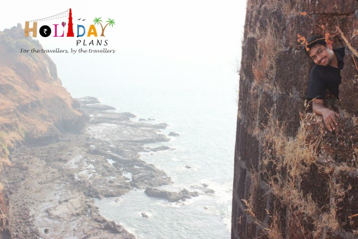 Beautiful landscape in view from Ratnadurg fort Beautiful landscape in view from Ratnadurg fort
