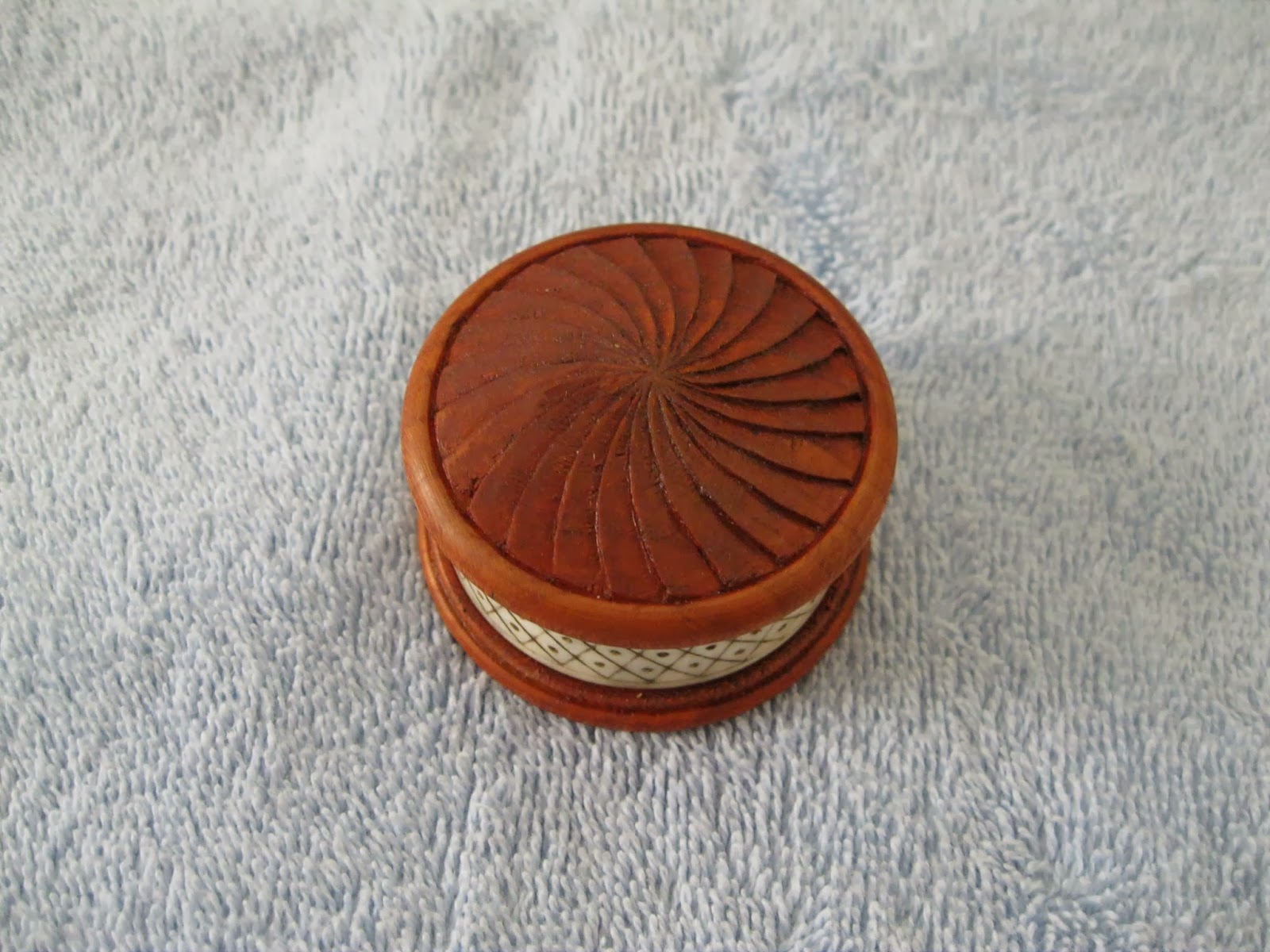 Contemporary Makers Horn Trimmed Compass Boxes by John Proud