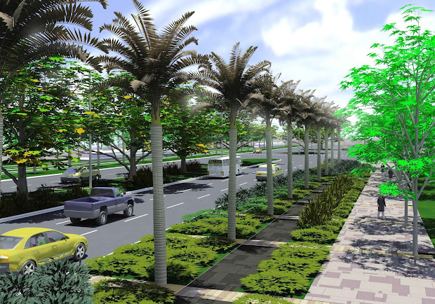 3d art rendering landscape architecture
