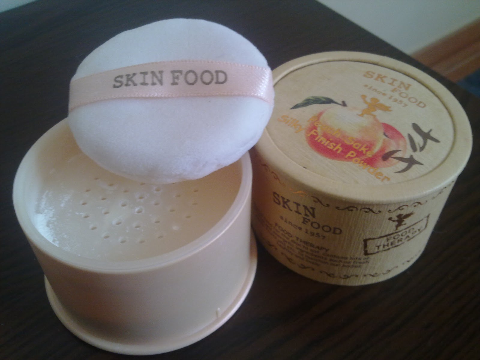 Peach sake silky finish powder - магазин корейской косметики cosmetic house.