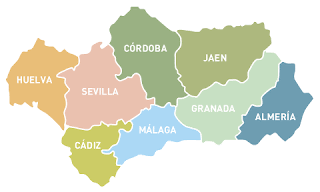 MAPA ANDALUCÍA