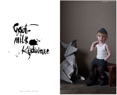 Goatmilk kidswear - a creation of desire!